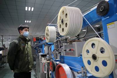 通信光缆生产忙 通信科技技术开发——双轮驱动下的产业升级之路